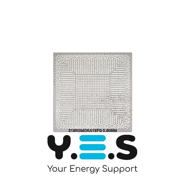 Трафарет прямого нагріву 215RGMDKA13FG, товщина 0.60 мм