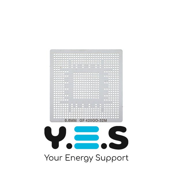 Трафарет прямого нагріву 0.6 мм GF 420GO-32M (версія 1)