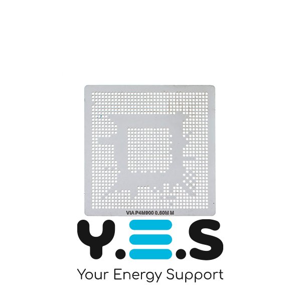 Трафарет прямого нагріву для VIA P4M900, крок 0.60 мм (M)