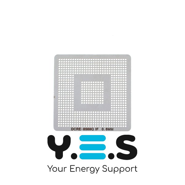 Трафарет для прямого нагріву DCRE-8568Q, товщина 0.6 мм