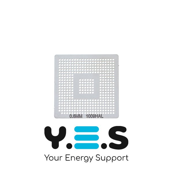 Трафарет прямого нагріву 0.6 мм 1009HAL для BGA пайки