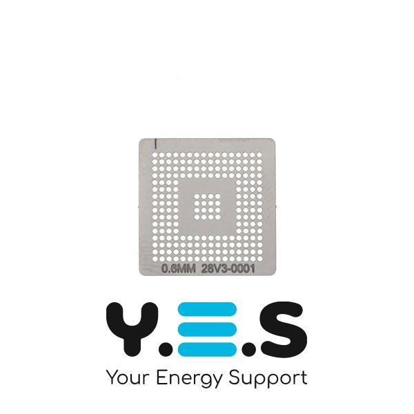 Трафарет прямого нагріву 0.6 мм для 28V3-0001