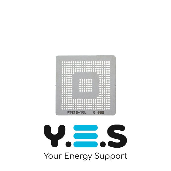 Трафарет прямого нагріву 0.6 мм PW218 для 10L