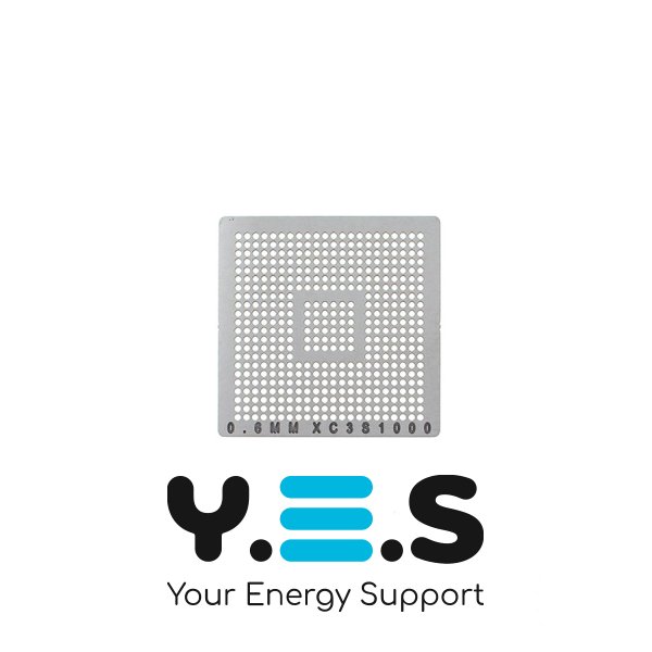 Трафарет прямого нагріву 0.6 мм для XC3S1000