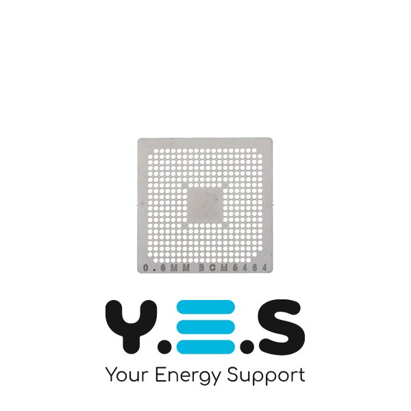 Трафарет прямого нагріву 0,6 мм для BCM5464