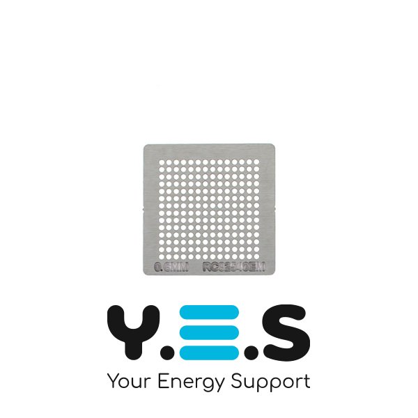 Трафарет прямого нагріву RC82540EM, товщина 0.60 мм