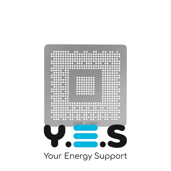Трафарет для прямого нагріву 200M, товщина 0.6 мм