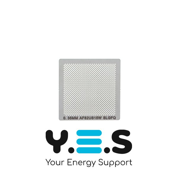 Трафарет прямого нагріву 0.35 мм для AF82US15W SLGFQ