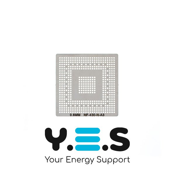 Трафарет для прямого нагріву 0.6 мм NF-430-N-A3