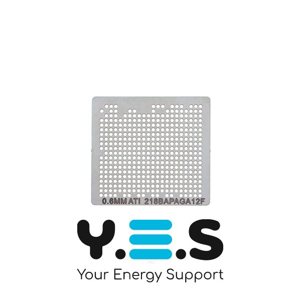 Трафарет прямого нагріву 0,6 мм для ATI 218BAPAGA12F