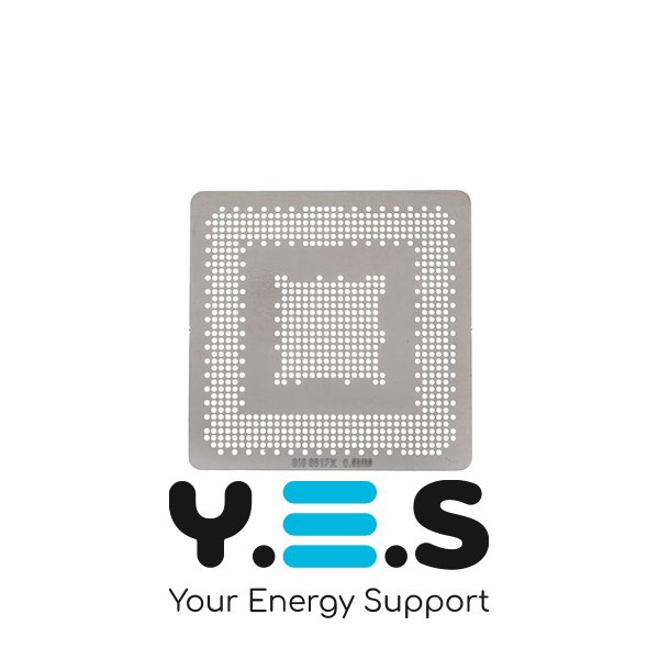 Трафарет для прямого нагріву SIS661FX, товщина 0.6 мм