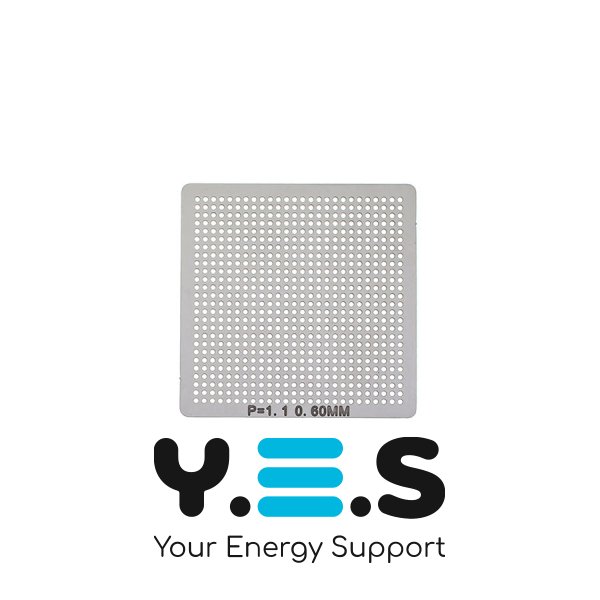 Трафарет прямого нагріву P=1.1, товщина 0.60 мм