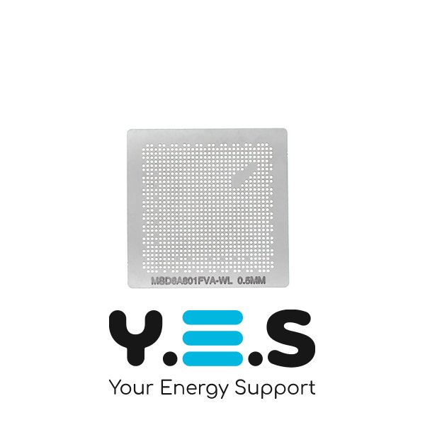 Трафарет прямого нагріву MSD6A801FVA-WL, 0.5 мм