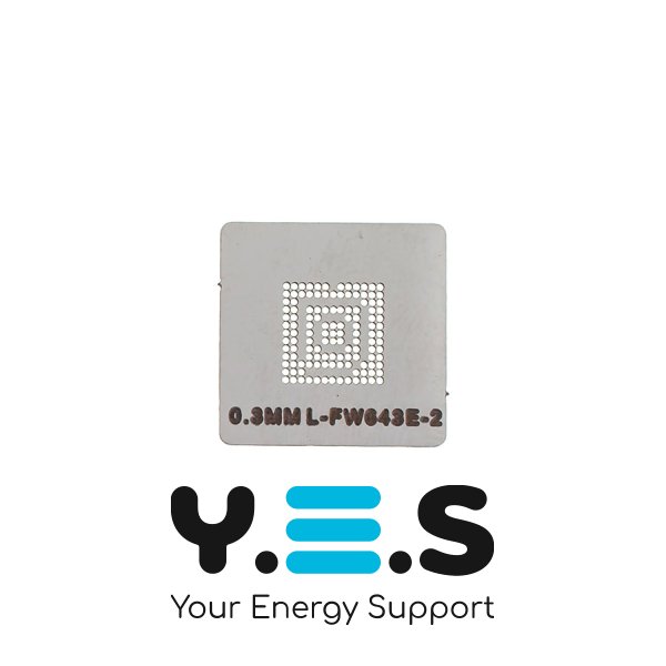 Трафарет прямого нагріву 0.3 мм L-FW643E-2 (0.3MML-FW643E-2)