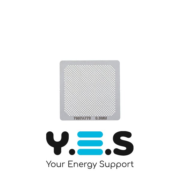 Трафарет прямого нагріву 0.3 мм 7807A779 для паяння мікросхем