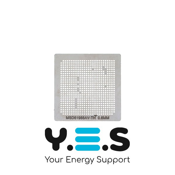 Трафарет прямого нагріву MSD61988AV-TN, товщина 0.6 мм