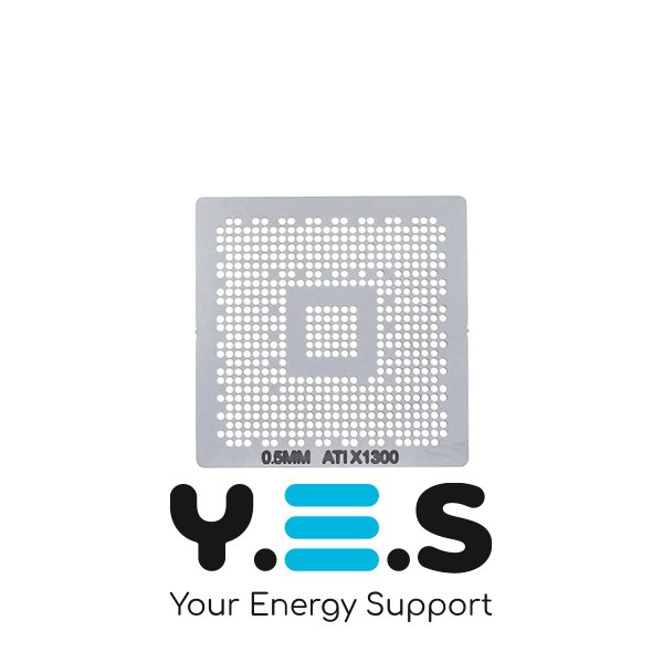 Трафарет прямого нагріву для ATI X1300, 0.50 мм
