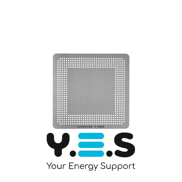 Трафарет для прямого нагріву CXD9833GB, 0.76 мм