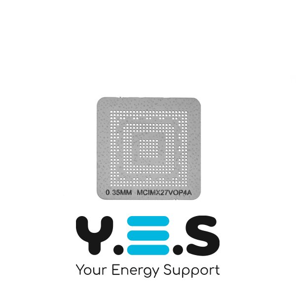 Трафарет прямого нагріву 0,35 мм для MCIMX27VOP4A