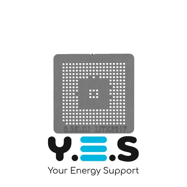 Трафарет для прямого нагріву 0.35 мм для MTK6217