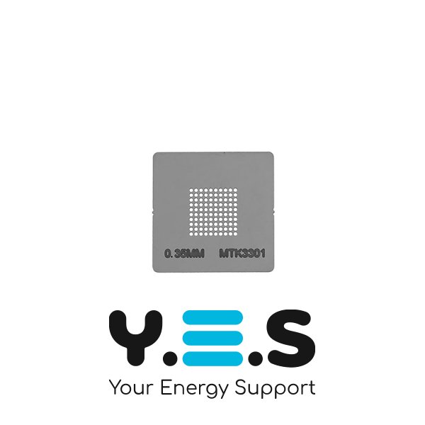 Трафарет прямого нагріву 0.35 мм для MTK3301