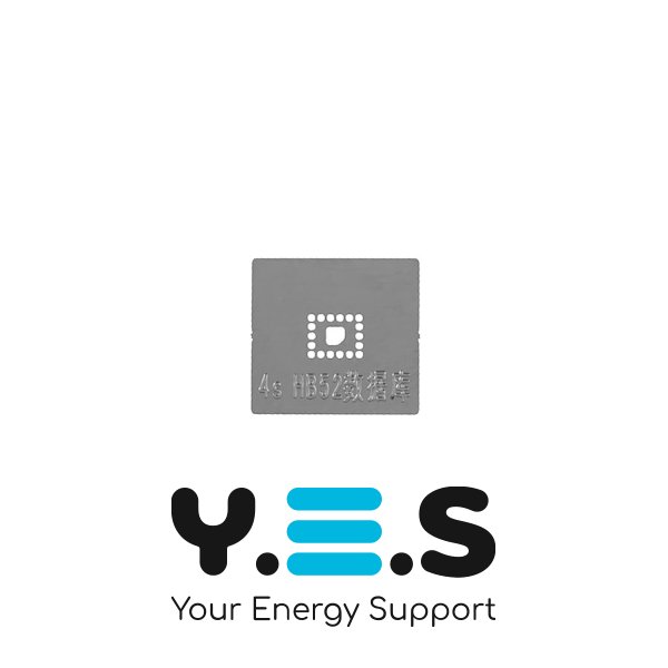 Трафарет прямого нагріву 4s HB52 для ремонту BGA/мікросхем