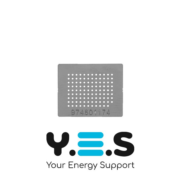 Трафарет прямого нагріву 974601174 для ремонту/пайки BGA мікросхем