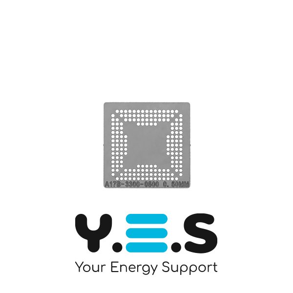 Трафарет прямого нагріву A17B-3300-0500, товщина 0.50 мм