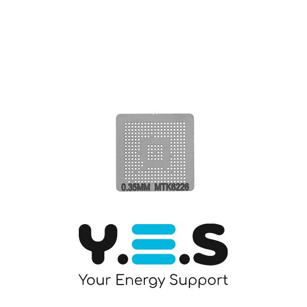 Трафарет прямого нагріву 0.35 мм для MTK6226