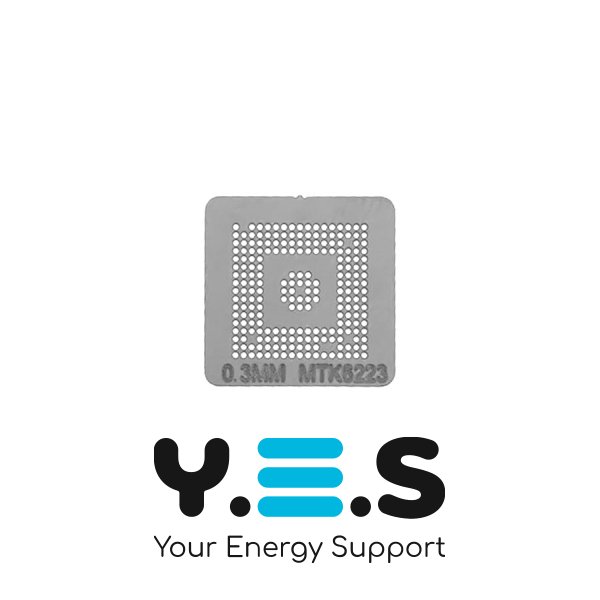 Трафарет прямого нагріву 0.3 мм для MTK6223