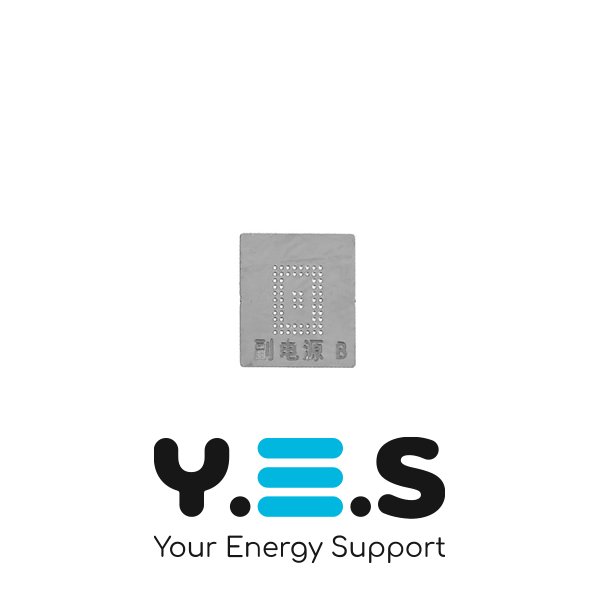 Трафарет B для прямого нагріву з написом китайською