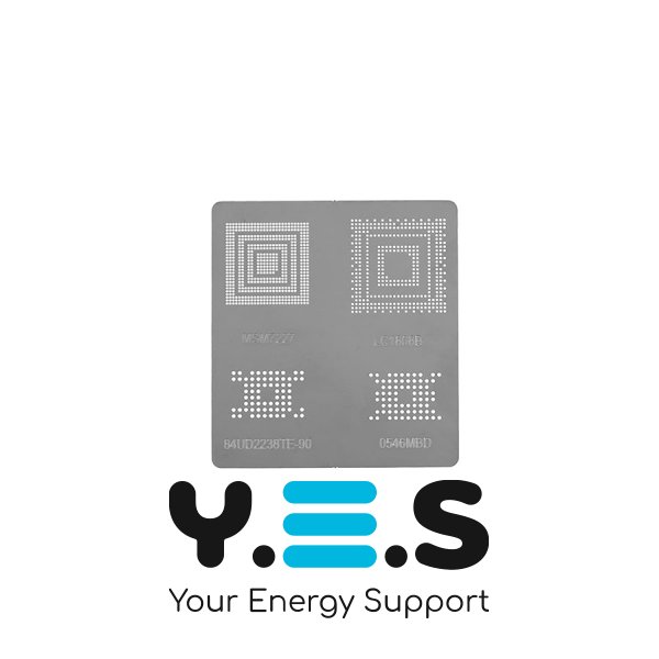 Трафарет прямого нагріву 4в1 MSM7227/LC1808B/84UD2238TE-90/0546MBD