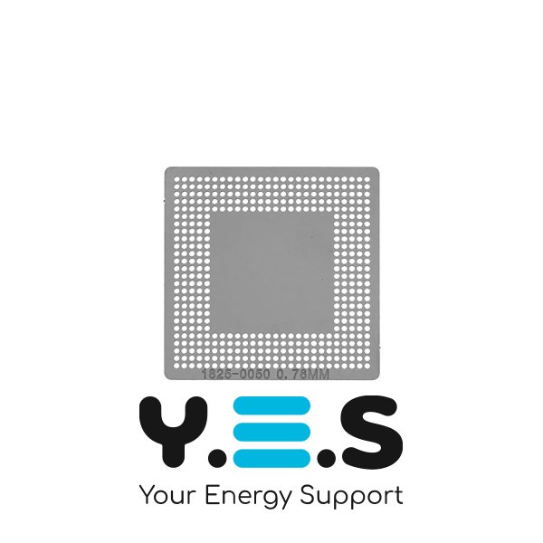 Трафарет для прямого нагріву 1825-0050, товщина 0,76 мм