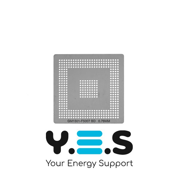 Трафарет прямого нагріву GM1501-F5007 BD, товщина 0,76 мм