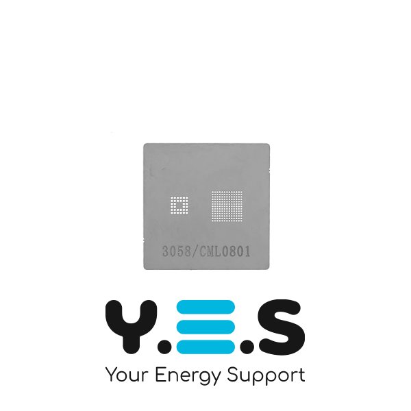 Трафарет прямого нагріву 2в1 для BGA 3058 (CML0801)