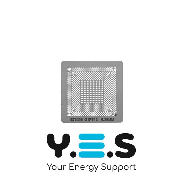 Трафарет прямого нагріву E78296 O1PT12, товщина 0.35 мм