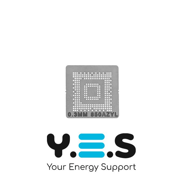 Трафарет для прямого нагріву 0.3 мм 850AZYL