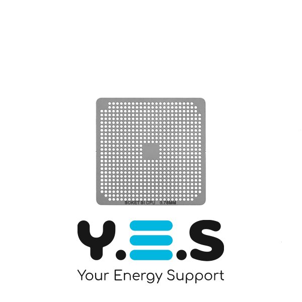 Трафарет прямого нагріву SOKET SI для CPU, 0.76 мм