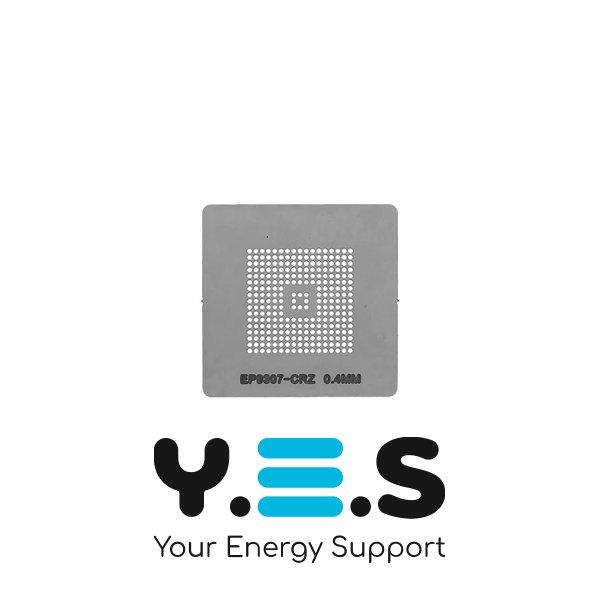 Трафарет прямого нагріву EP9307-CRZ, товщина 0,4 мм