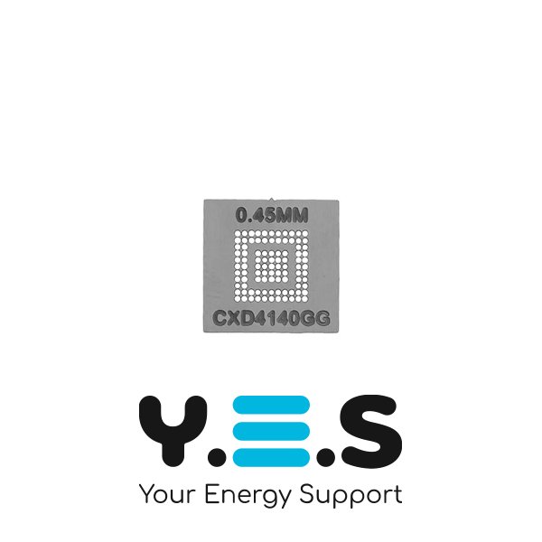 Трафарет прямого нагріву 0.45 мм для CXD4140GG