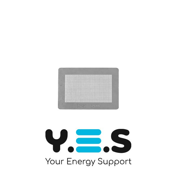 Трафарет для прямого нагріву 30×50 мм, товщина 0,4 мм