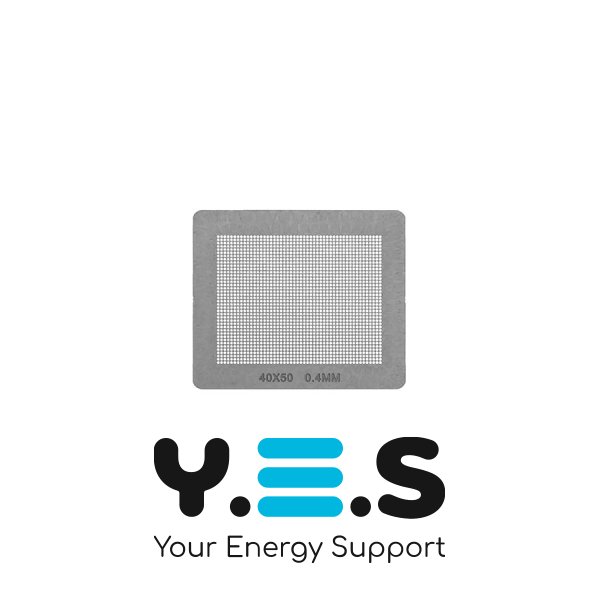 Трафарет прямого нагріву 40×50 мм, товщина 0,4 мм