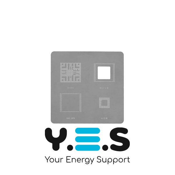 Трафарет прямого нагріву CPU для iPhone 4S, 4S, 3GS CPU