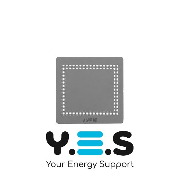 Трафарет прямого нагріву A6 для пайки BGA/SMT, термостійкий