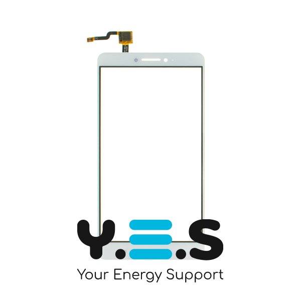 Сенсорний екран (тачскрін) для Xiaomi Mi Max 2, білий