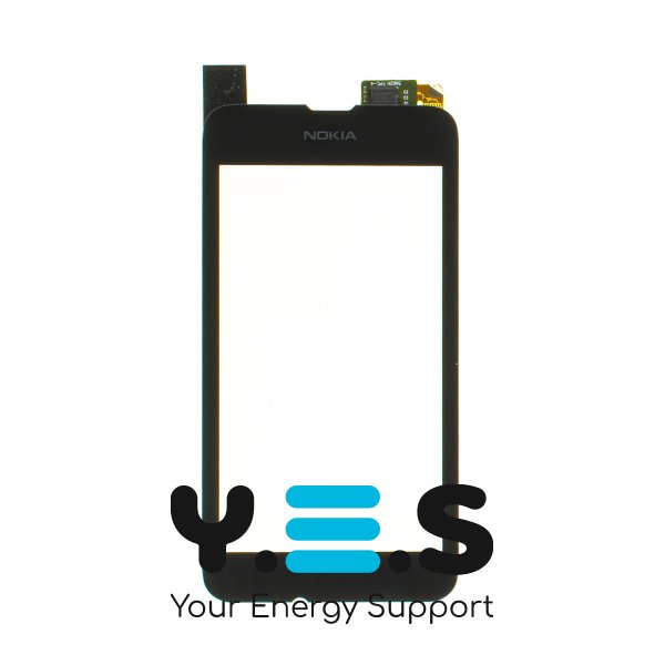 Сенсорний екран (тачскрин) для Nokia Lumia 530, чорний, high copy
