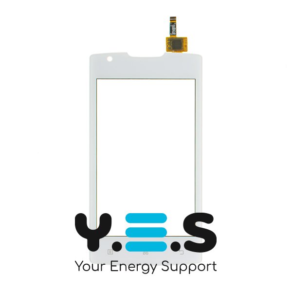 Тачскрін (сенсор) для Lenovo A1000, білий, Original