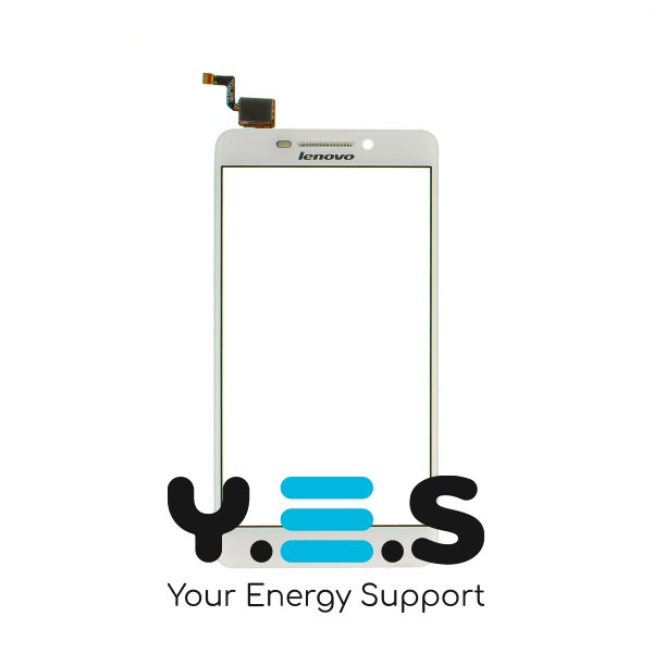 Тачскрін (сенсор) для Lenovo A5000, білий, Original