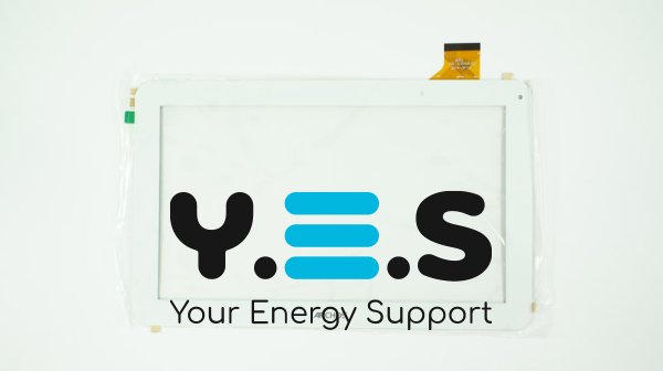 Тачскрін (сенсорне скло) Prestigio Wize 3021 3G QSD701-10059-02 10,1" 45pin білий 257×159мм