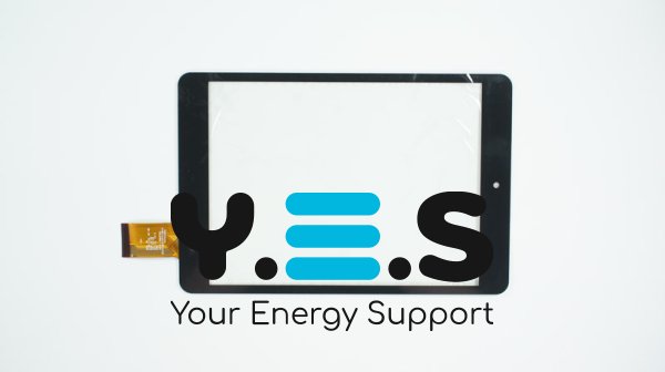 Сенсорне скло (тачскрін) C196131A7-FPC747DR 7,85" 197×132/160×120мм 40pin чорне
